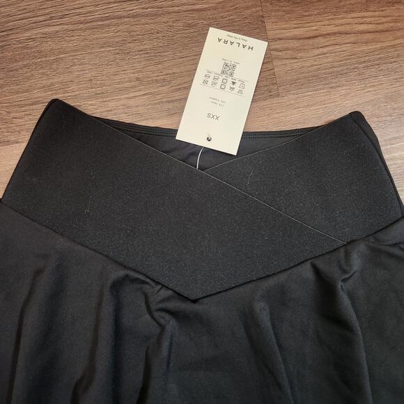 Halara Athletic Skort XXS Black Activewear Athlesure Tennis Sports - Picture 3 of 7